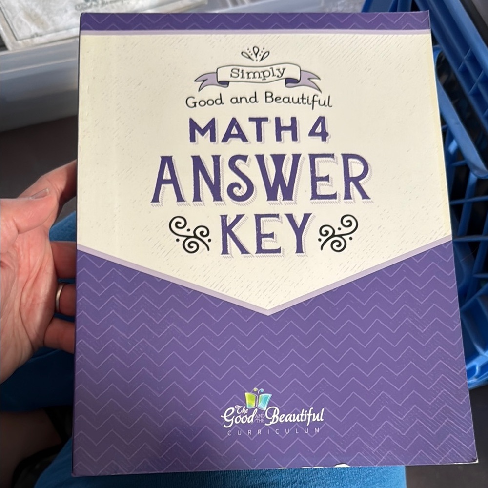 Math 4 Answer Key - Purple